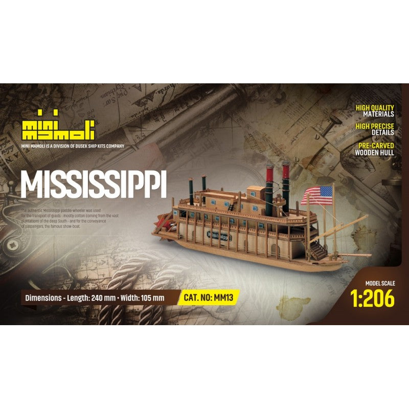 MM13 Mississippi River Boat Kit