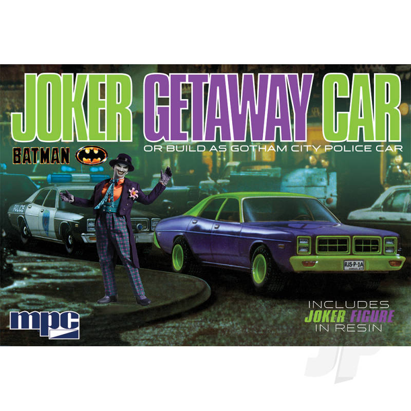 MPC Batman Joker Goon Car 1978 Dodge Monaco Kit (890)