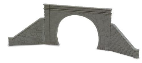 Peco NB-32 Double Tunnel Mouths and Retaining Walls - N Gauge
