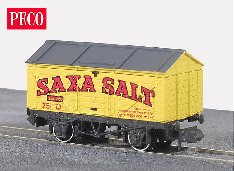 Peco NR-P120 10ft Wagon Saxa Salt