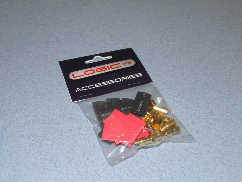6.0mm Gold Bullet Connectors 10prs