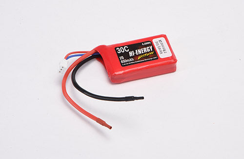 Hi-Energy 2S 850mAh 30C with Lead