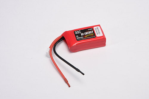 Hi-Energy 3S 850mAh 30C with Lead