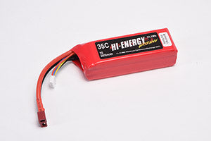 Hi-Energy 3S 2800mAh 35C T-Type (Deans) Connector