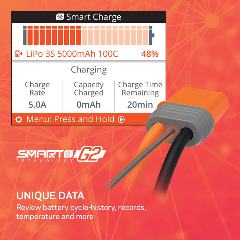 Spektrum S155 G2 1x55W AC Smart Charger - International
