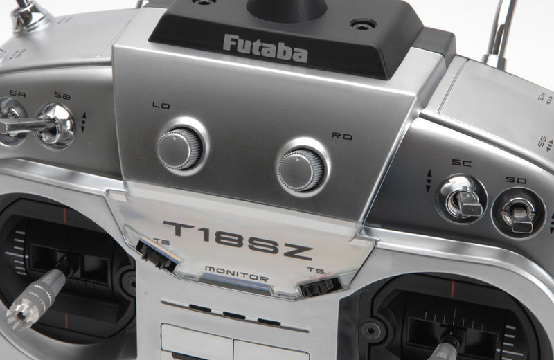 Futaba T18SZ Tx Mode 2 - deal includes Tx/battery/charger & neck strap (P-T18SZ-LUK)