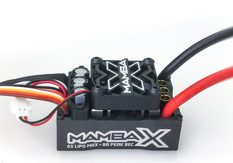 Mamba X Sensored 25.2V WP Esc 8A Peak Bec Datalogging