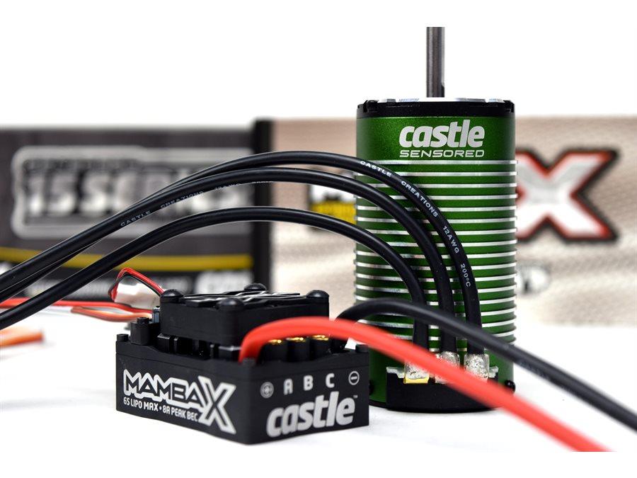 MAMBA X 25.2V WP ESC w/1515-2200kV SENSORED E-BUGGY COMBO