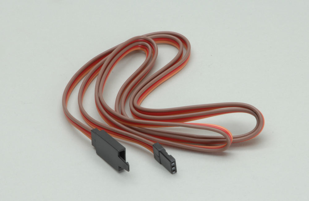 JR/Spektrum Extension Lead with Clip (Heavy Duty) 1000mm