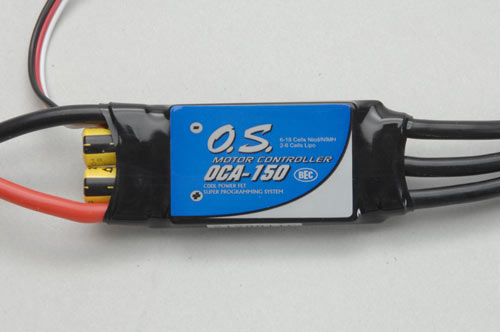 O.S. OCA-150 Brushless ESC (50A)