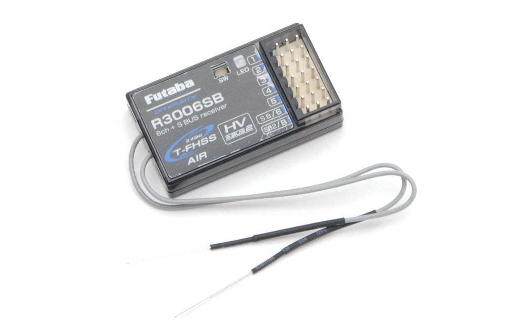 Futaba R3006SB 6-Channel Rx T-FHSS (S-Bus) (HV) 2.4GHz Bagged - SECOND HAND