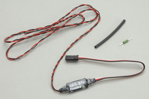 Futaba SBS-01V Voltage Telemetry Sensor (0-100v) (FASSTest/T-FHSS) (P-SBS/01V)