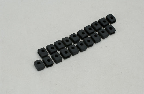 Futaba Servo Grommets (Square) (Pack of 20) (P-SO90044)
