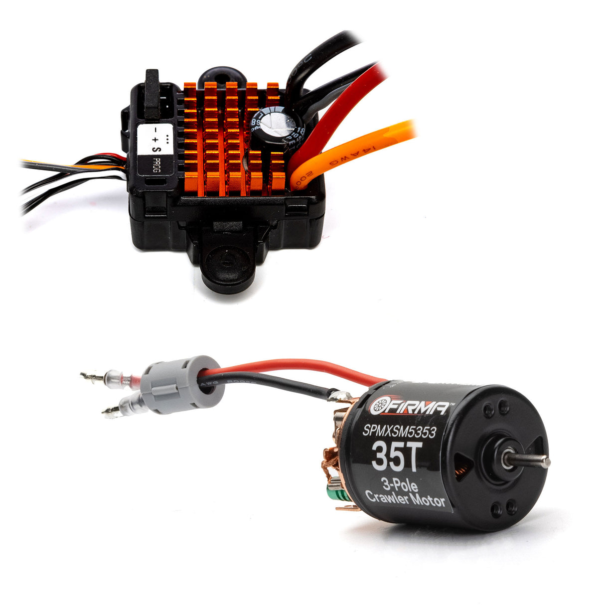 FIRMA 70A BR Smart ESC/35T Brushed Motor Combo