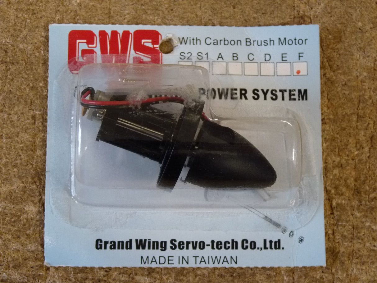 GWS RC Indoor Power System Single Motor GWSF123