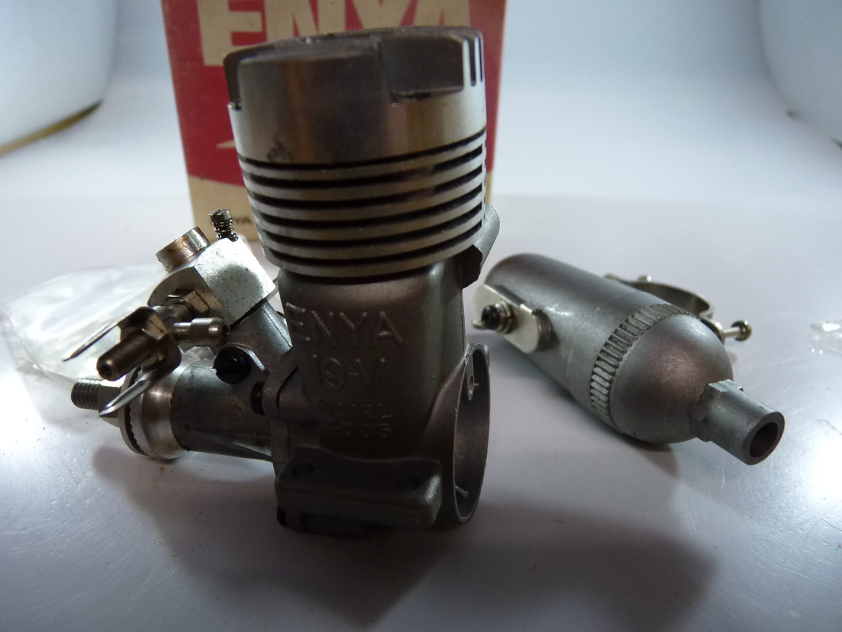 Enya .19-V Carb Engine with silencer Model 4005