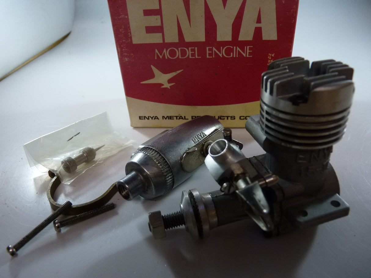 Enya .15 III Carb Engine with silencer Model 3303