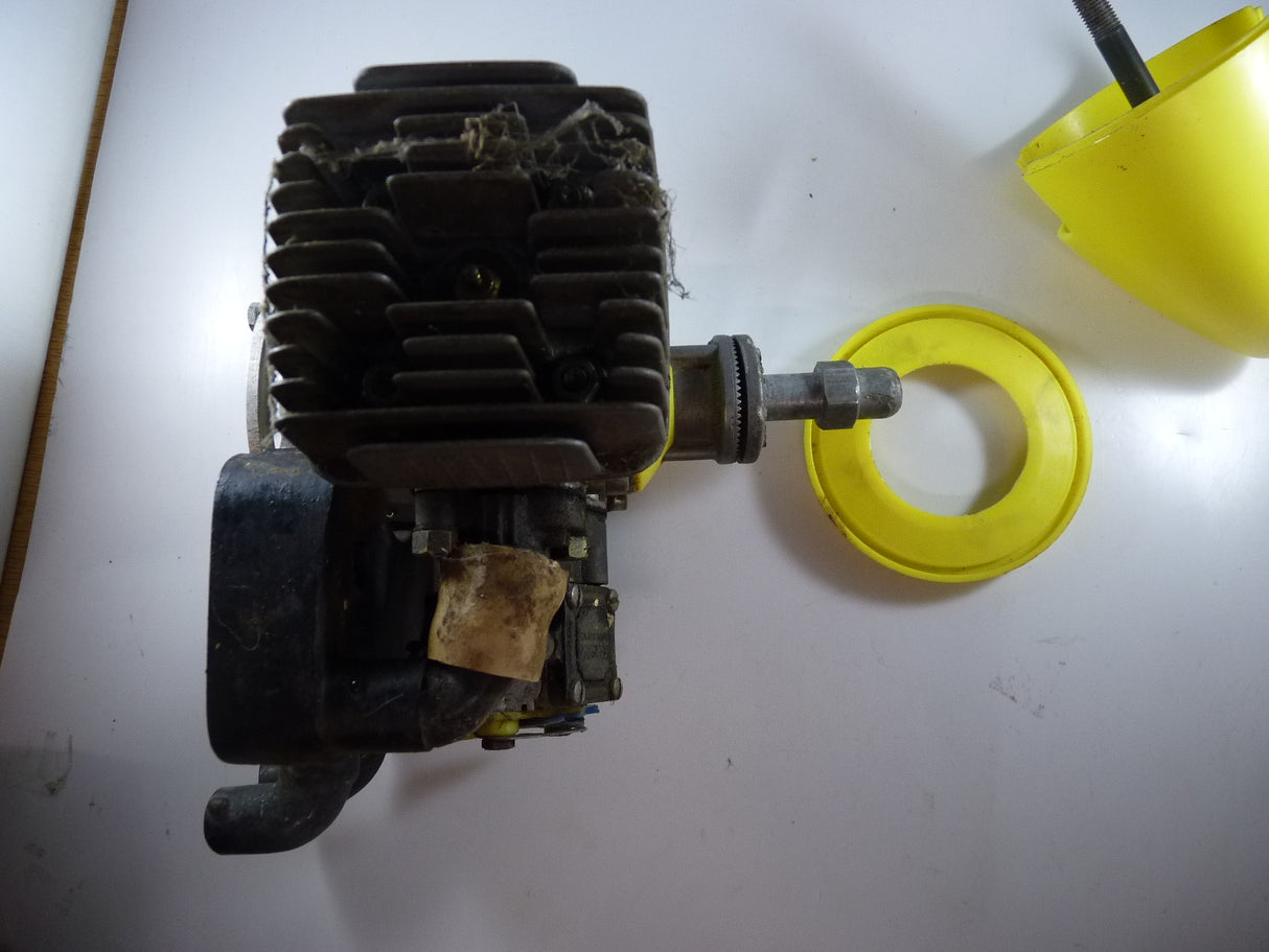 Second Hand Engine Tartan with pitts silencer (BOX 63)