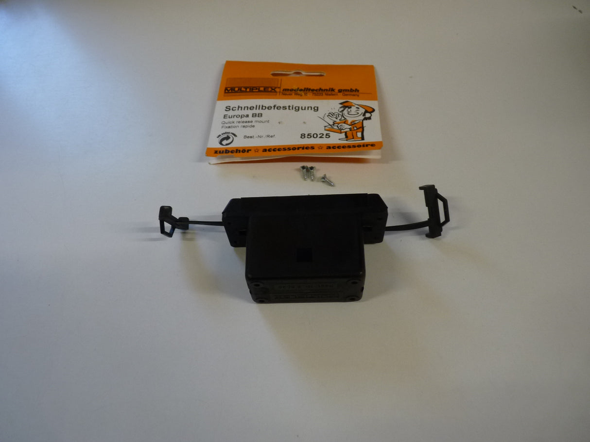 Multiplex Quick Release Single Servo Mount MPX85025 (BOX 6)