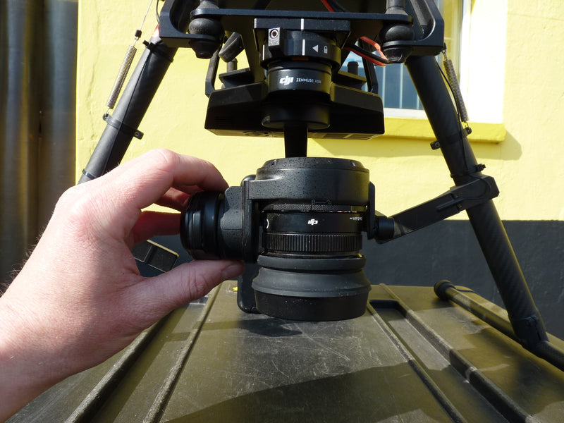 DJI Spreading Wings S900  Zenmuse X5R Camra and Lens in Pelican Case Used