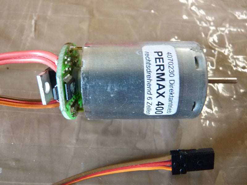 Multiplex Permax 400 Motor with rear mounted ESC - Brushed