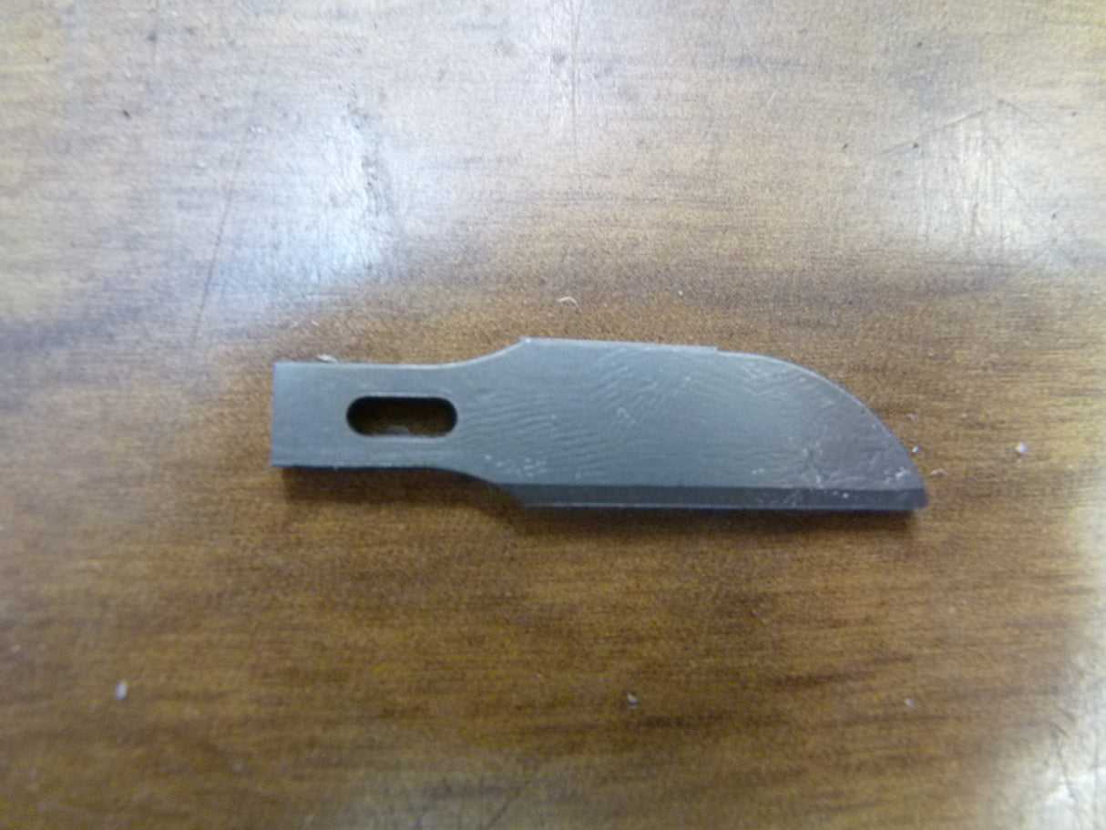 B-62 Blade 8mm round handle curved