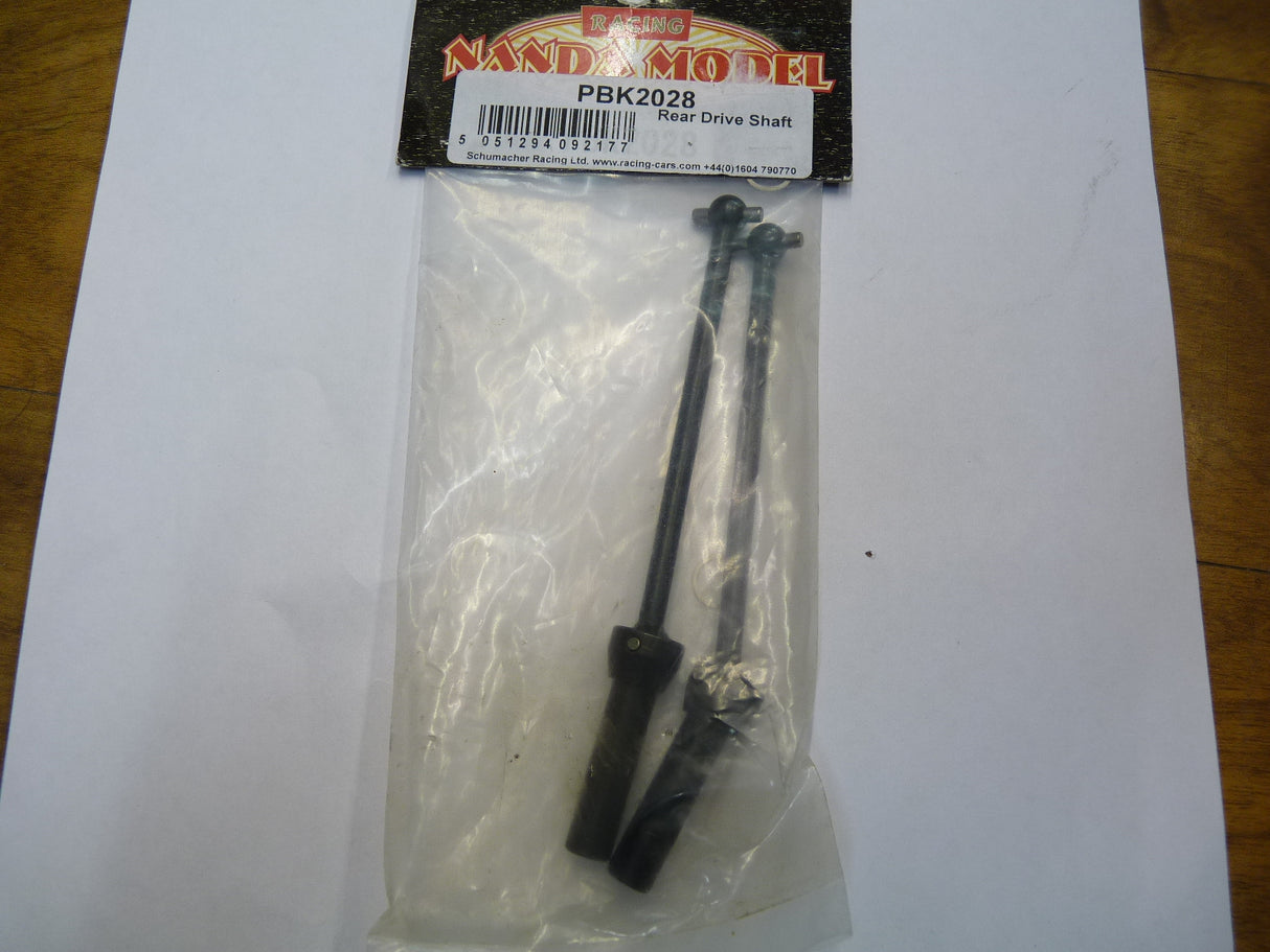 Nanda Racing Rear Drive Shaft Pair (Box 1)