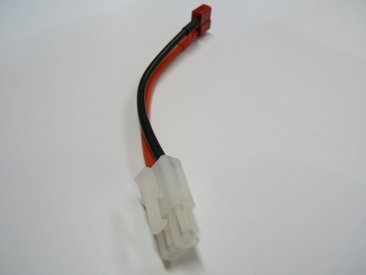 10cm 14AWG wire Tamiya male to T-plug female