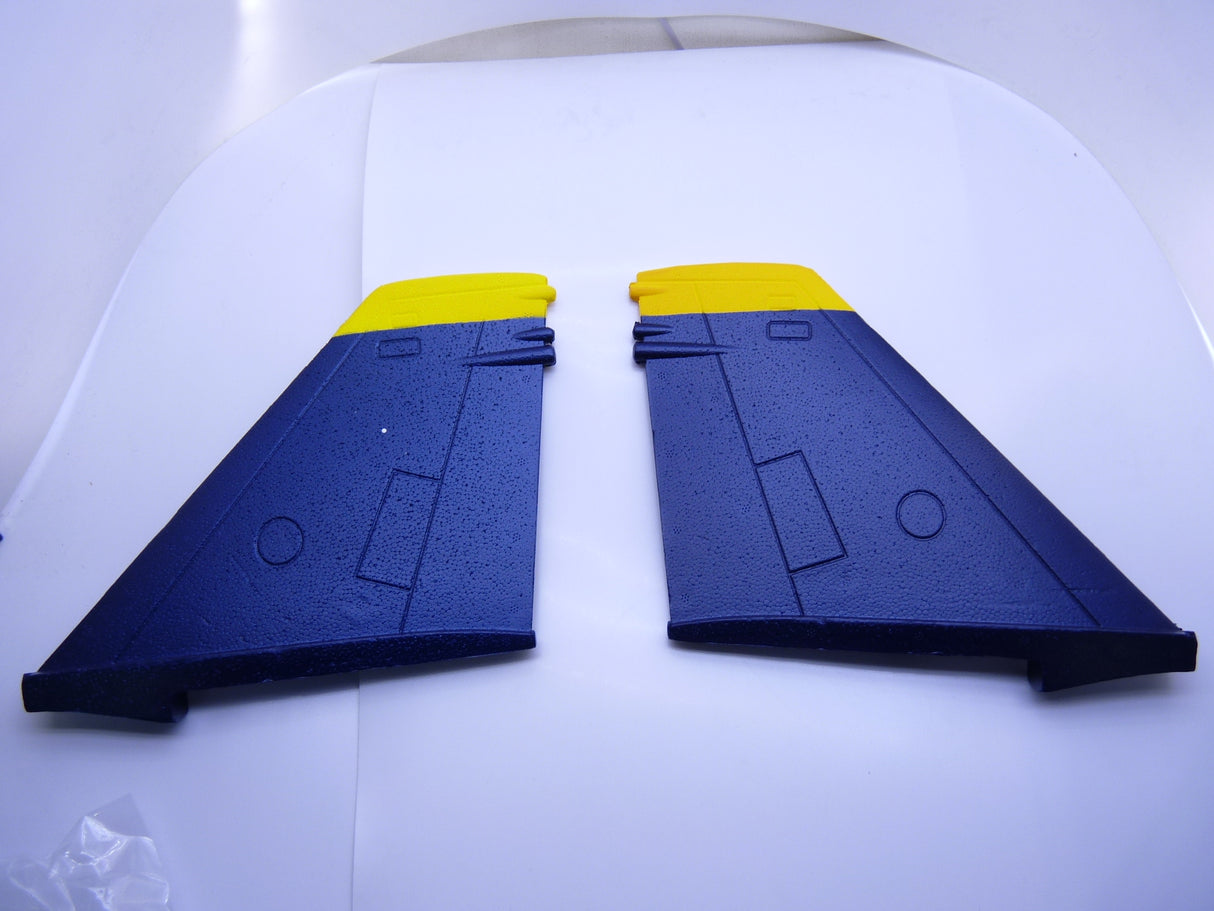 TOP GUN PARK-FLITE F/A18-C HORNET VERTICAL TAIL SET BLUE