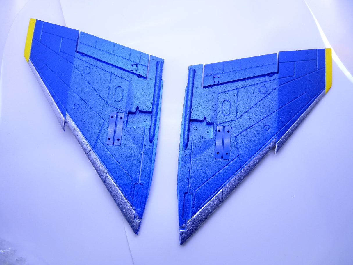 TOP GUN PARK-FLITE F-4E WING SET (BLUE/YELL)