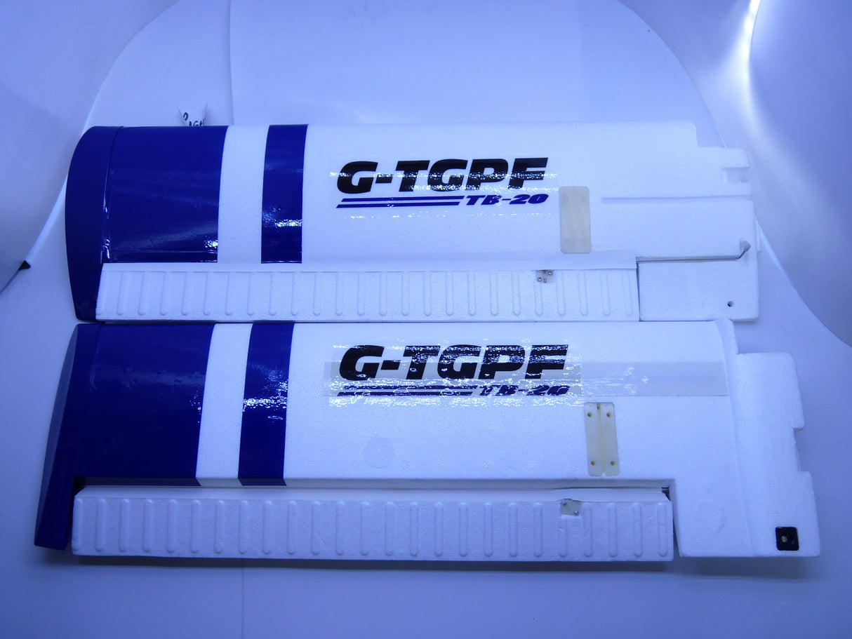 TOP GUN PARK-FLITE TB20 EP BLUE MAIN WING