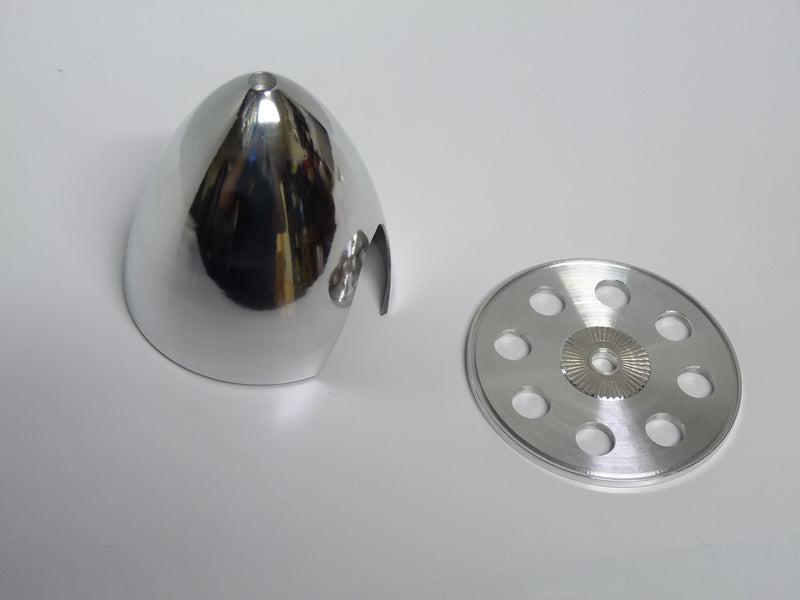 Aluminium spinner with fittings 4 Inch Dia
