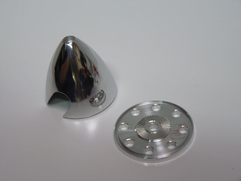 Aluminium spinner with fittings 1.75 Inch Dia