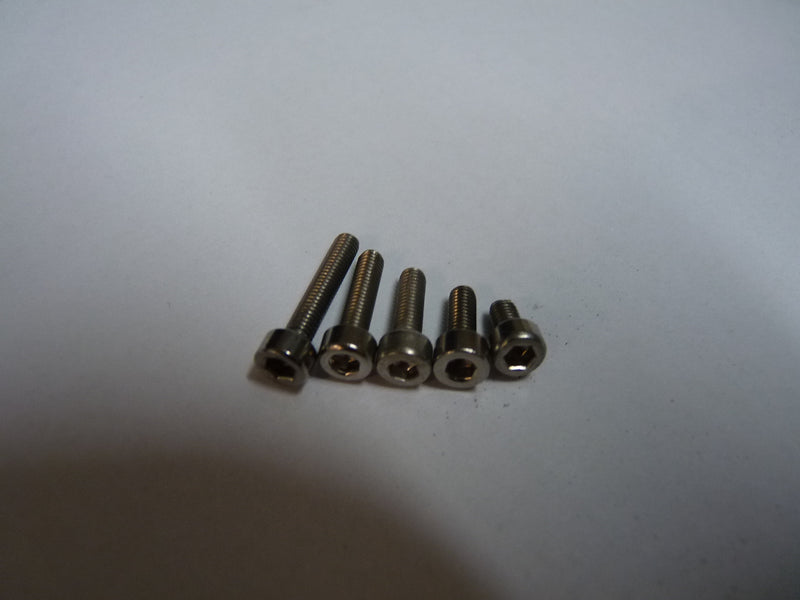 M3 x 12mm pk 10 Allen/Socket Cap Screw Stainless Steel A2 (304) (Din912)