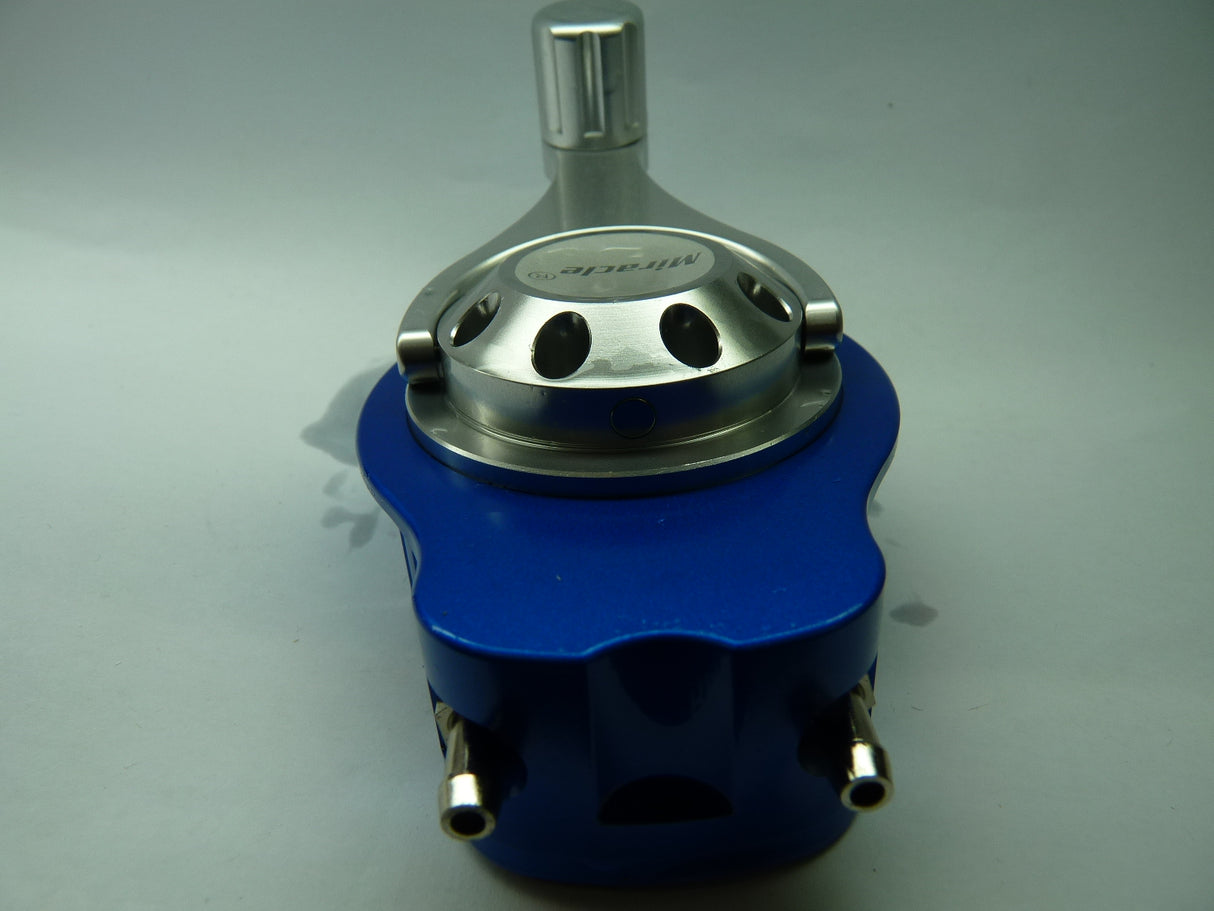 Miracle Aluminium CNC Blue hand crank fuel pump