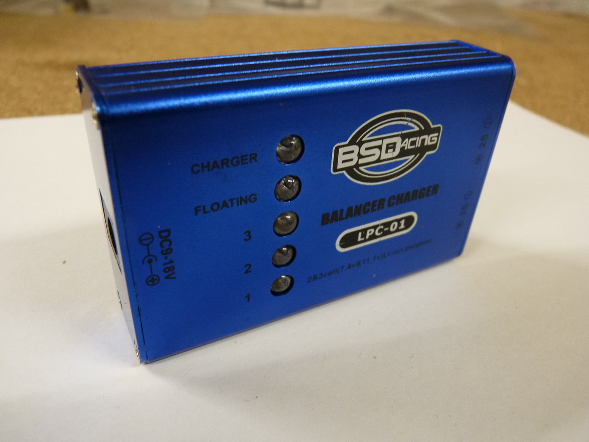 BSD Racing BS803-031 Lipo Battery Balancer/ Charger DC9-18V 2.0A RC Spare Part (Box 95)