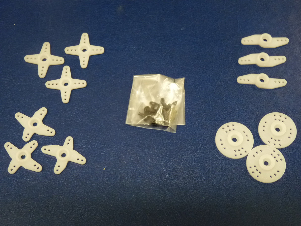 Genuine JR Servo Horn Set Standard (12 pcs)