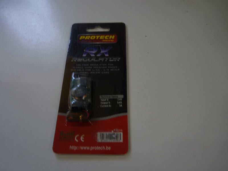 Protech 2s Voltage Regulator - Receiver - 1/10 and 1/8 Cars