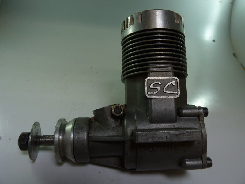 Second Hand engine Glow 2-stroke SC 91 no Carb & silencer (BOX 64)