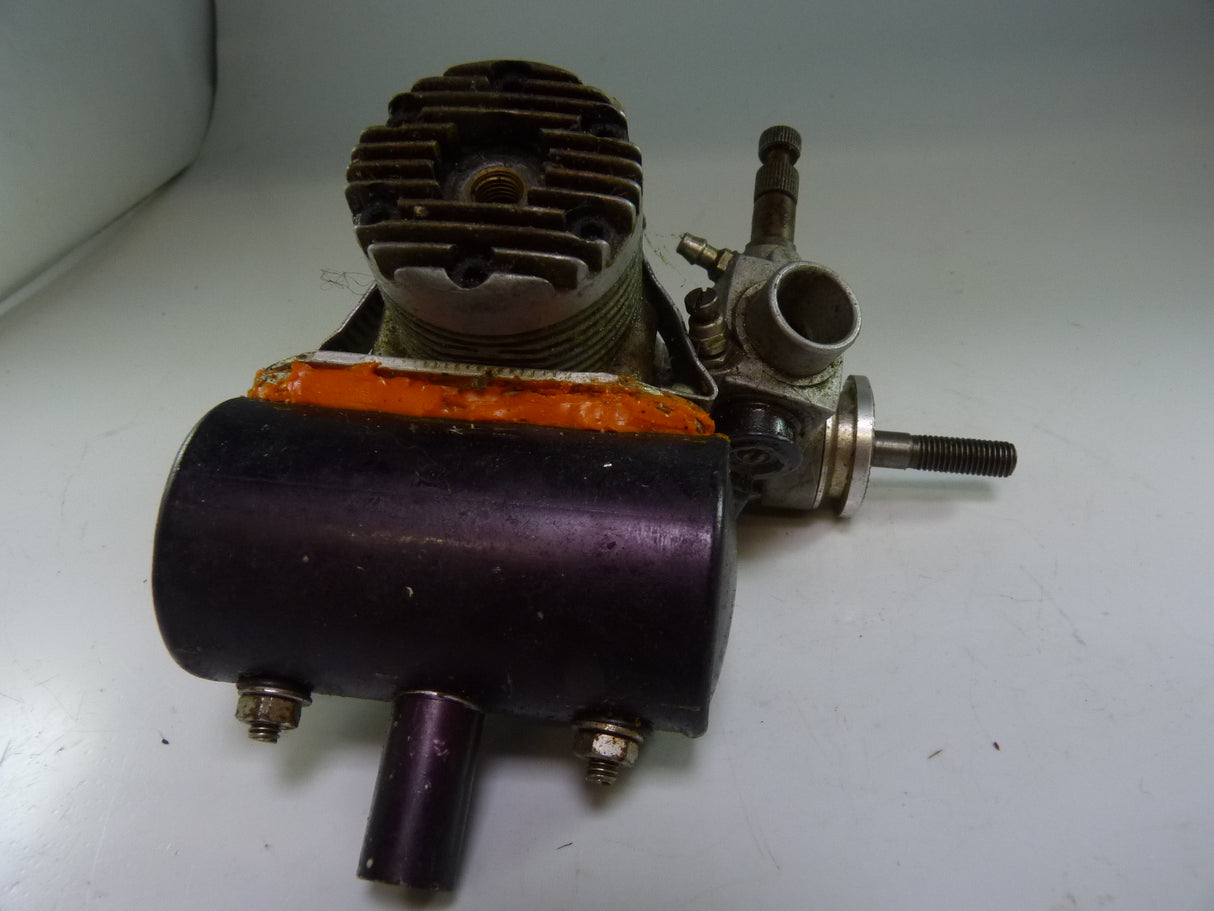 Second Hand OS Max 40 H engine with dustbin silencer (BOX 63