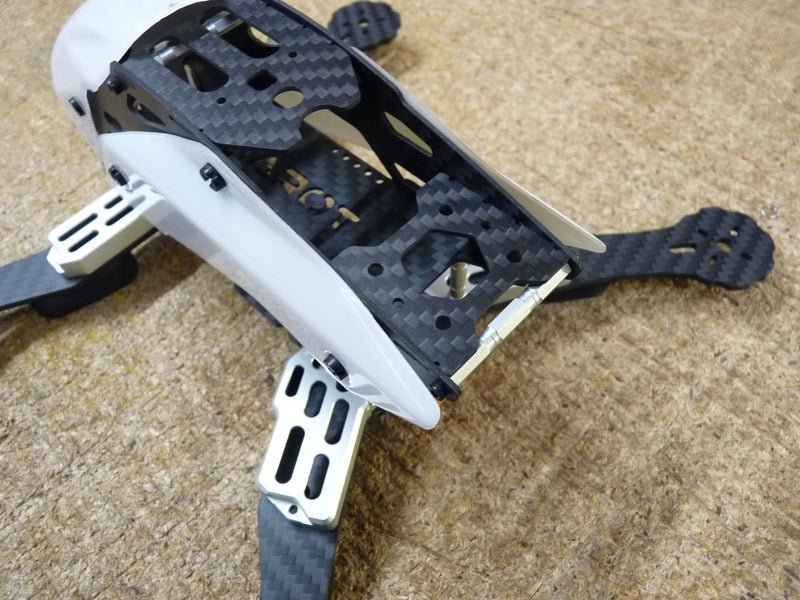 Tarot Drone Frame (Carbon Fibre with Plastic Shelling) (White)
