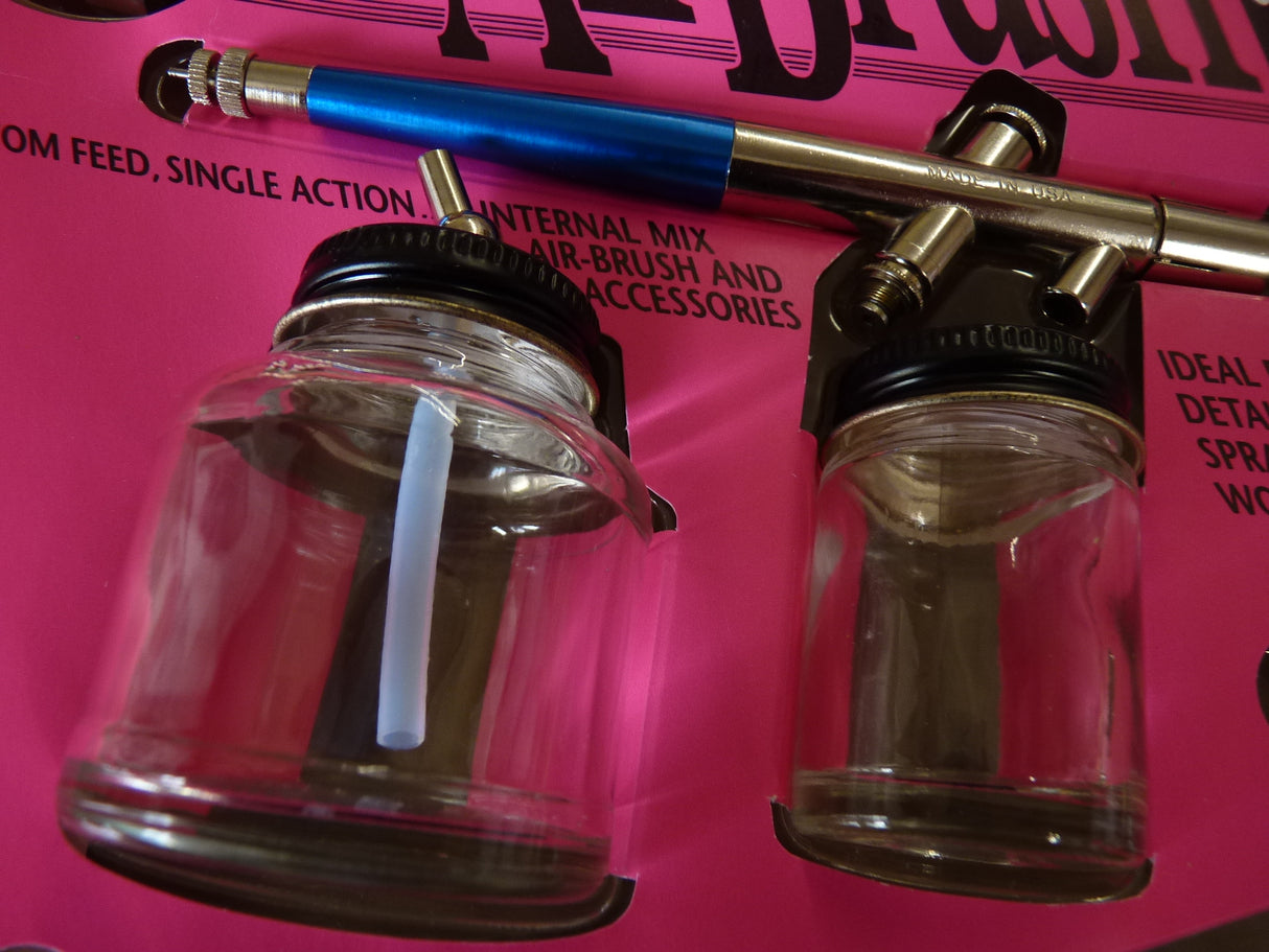 Badger B200.3 Airbrush Set w/ Compressor (MISSING BITS)