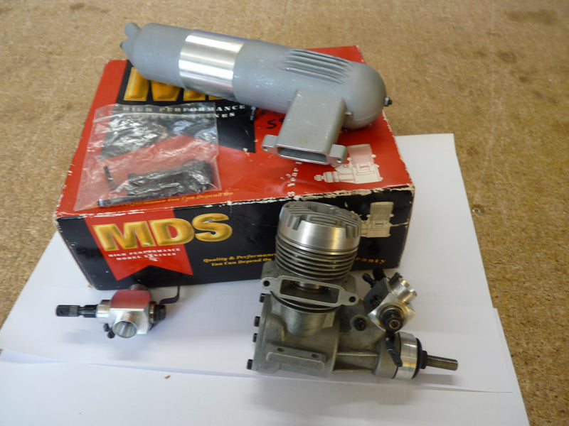 MDS 58 with silencer and spare carb. - AS NEW IN BOX - UN-RUN