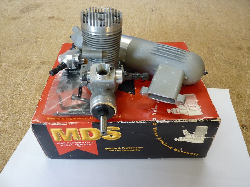 MDS 58 with silencer and spare carb. - AS NEW IN BOX - UN-RUN
