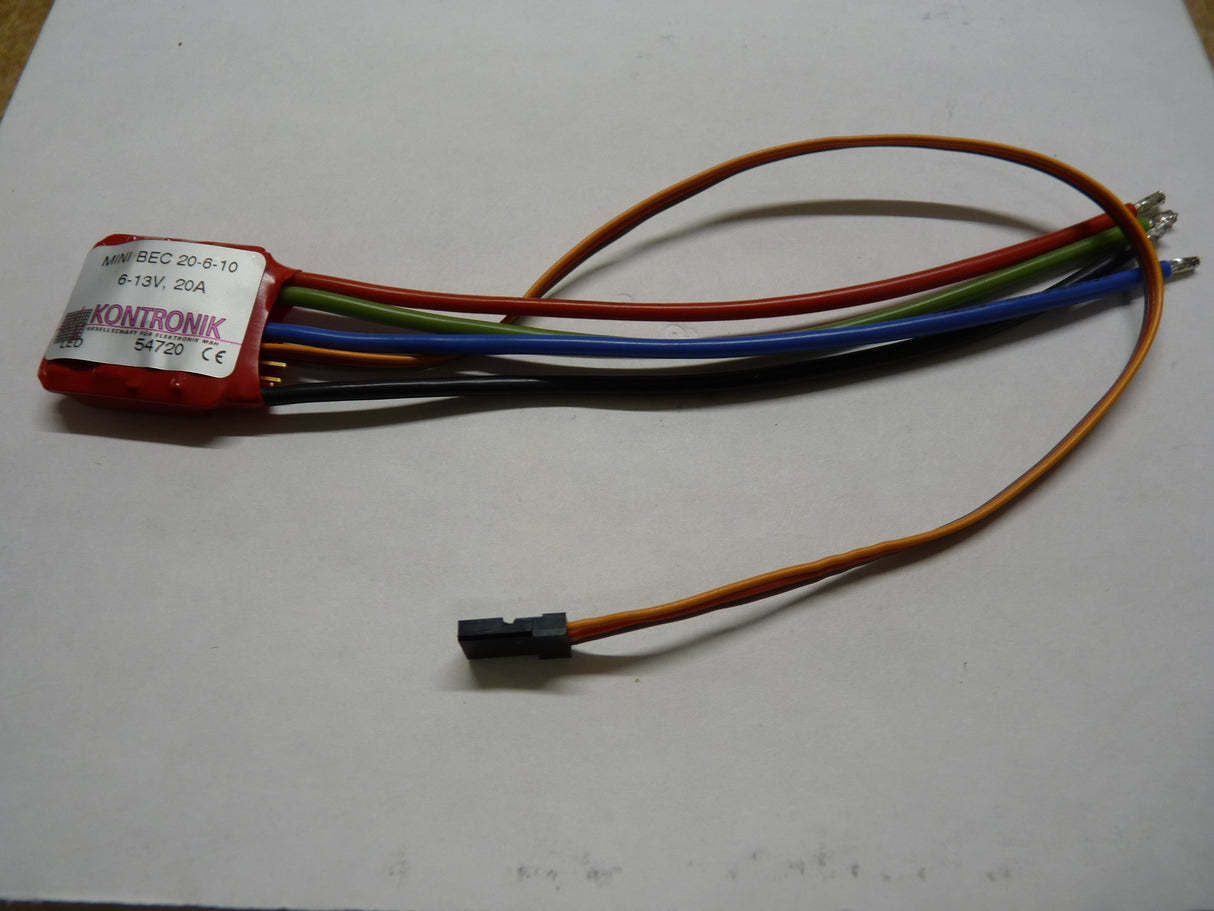 KONTRONIK Mini BEC 20 anmp brushed ESC -6-10 #1210G