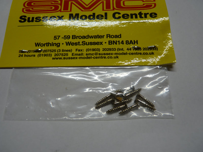 Micro wood screws pack of 10