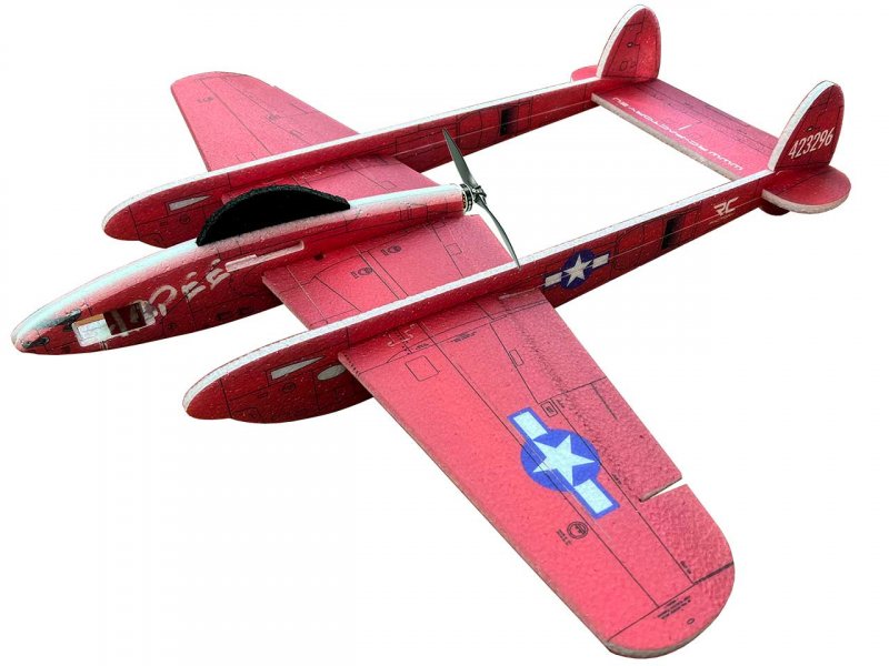 Pichler EPP P38 Lightning - Red