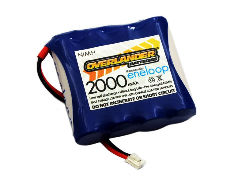 Panasonic Eneloop 2000mAh AA 4.8v Spektrum DX8-SKU 2869