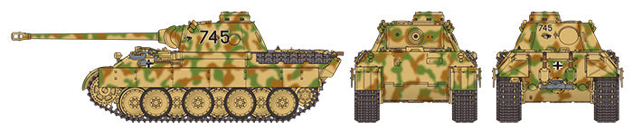 Tamiya 1/35 Panther Ausf D 35345