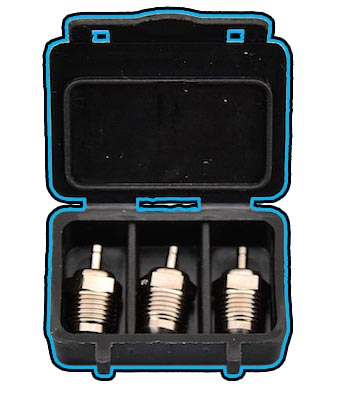 Picco ON-ROAD TURBO GLOW PLUG 6 (3 PIECES)